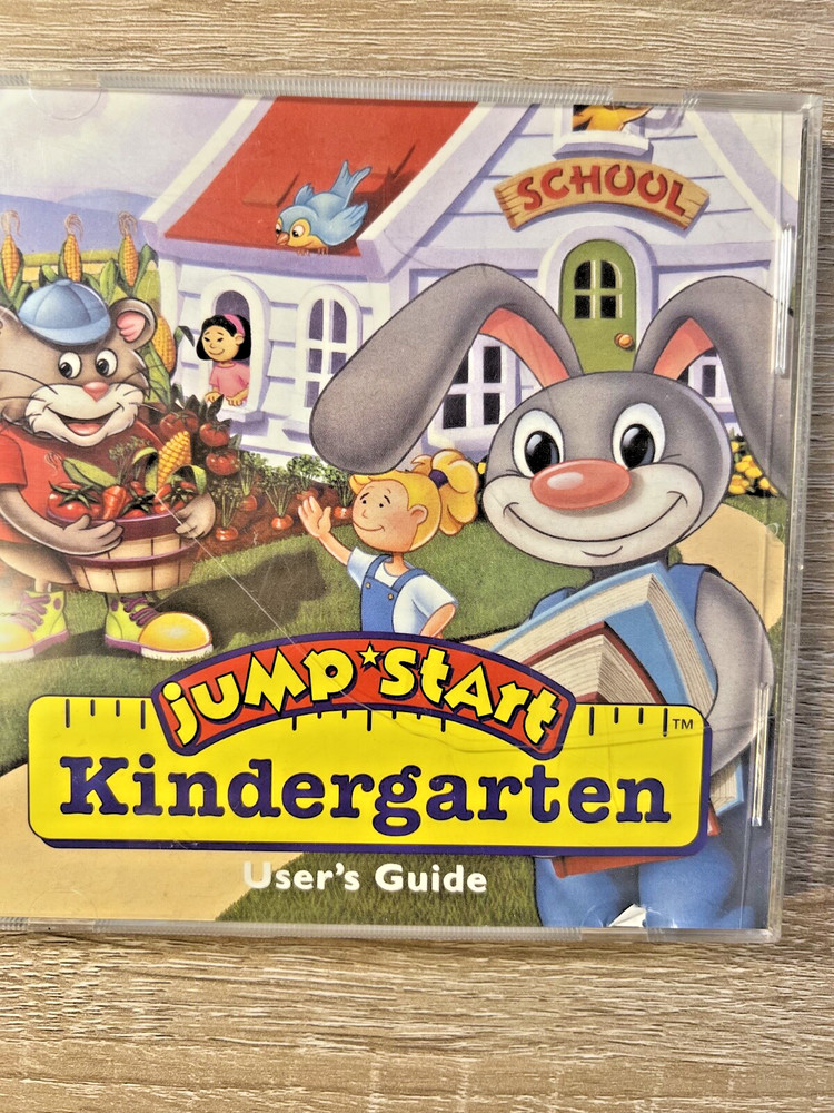 Jump Start Kindergarten Learning Software Knowledge Adventure PC CD-Rom Windows
