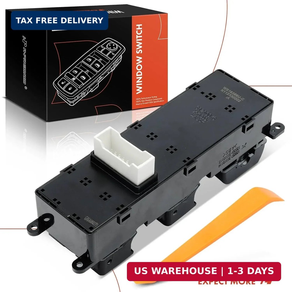 A-Premium Master Power Window Switch Compatible with Kia Rio 2012-2017,18