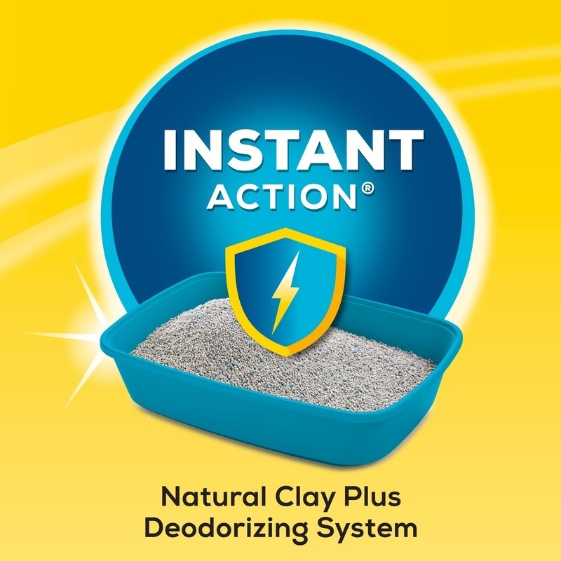 Clumping Cat Litter Quick Release 10 Day Odor Control Low Dust Multi Cat Use