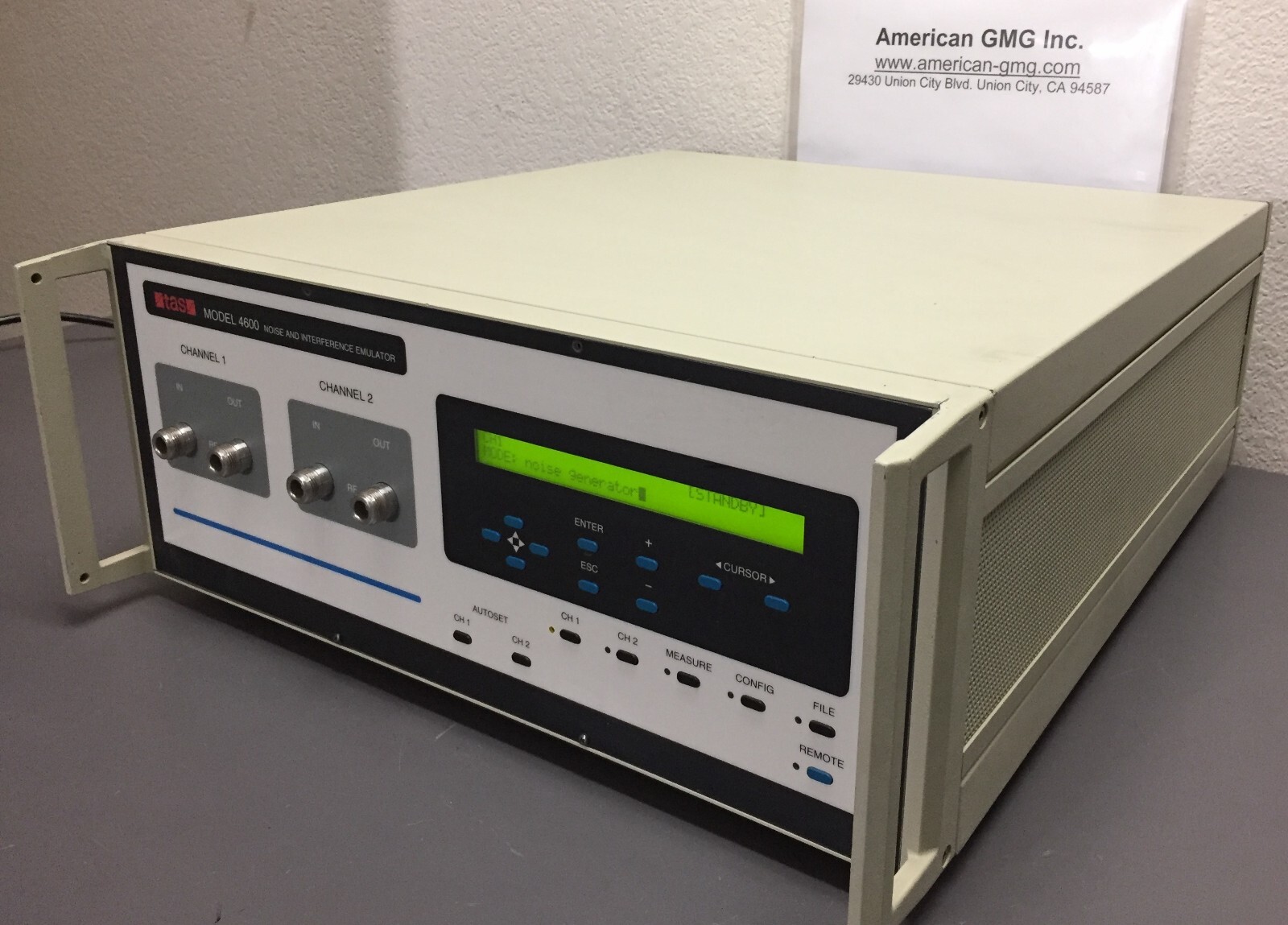 Spirent TAS 4600 Noise and Interference Emulator