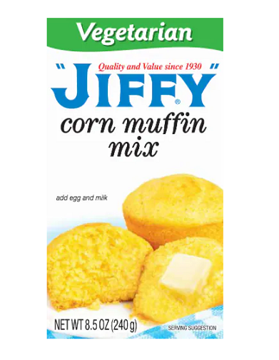 Jiffy Vegetarian Corn Muffin Mix