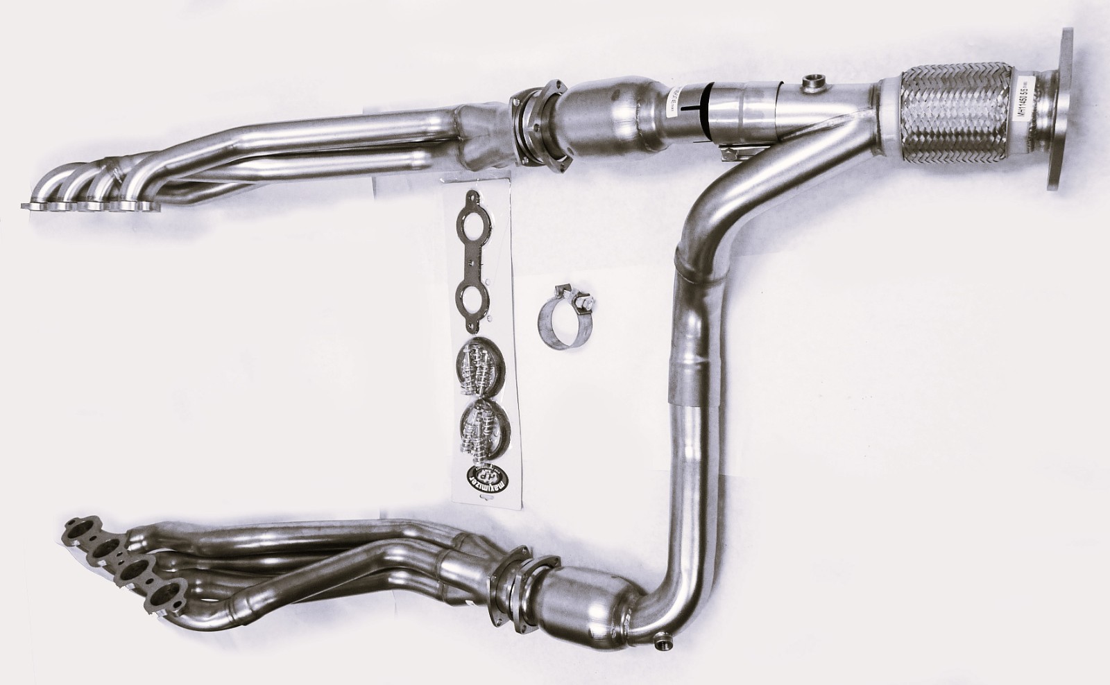 OBX Stainles Long Tube Manifold 2006-09 Chevy Trailblazer SS GMC Envoy SS 6L 4WD