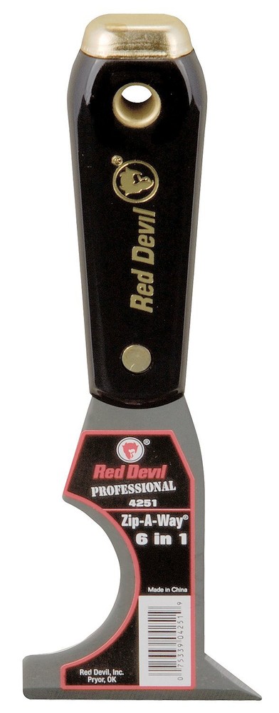 4251 6in1 Painter's Tool 1pack Black