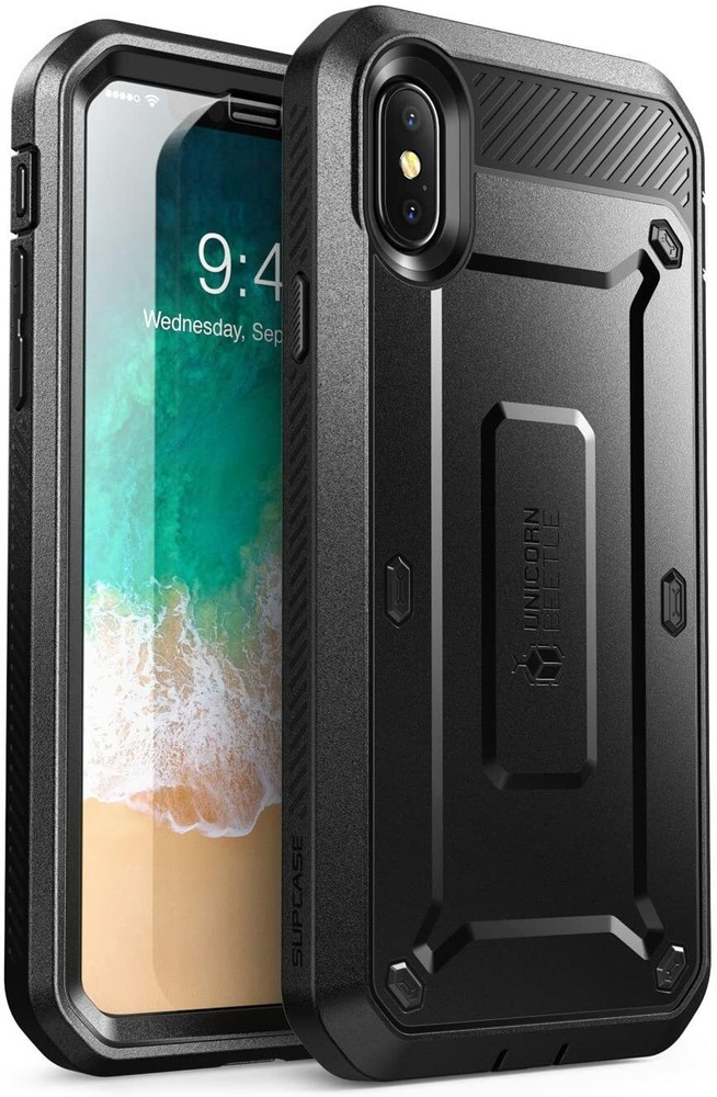 SUPCASE for iPhone XS iPhone X Rugged Screen Protector Case Shockproof Cover