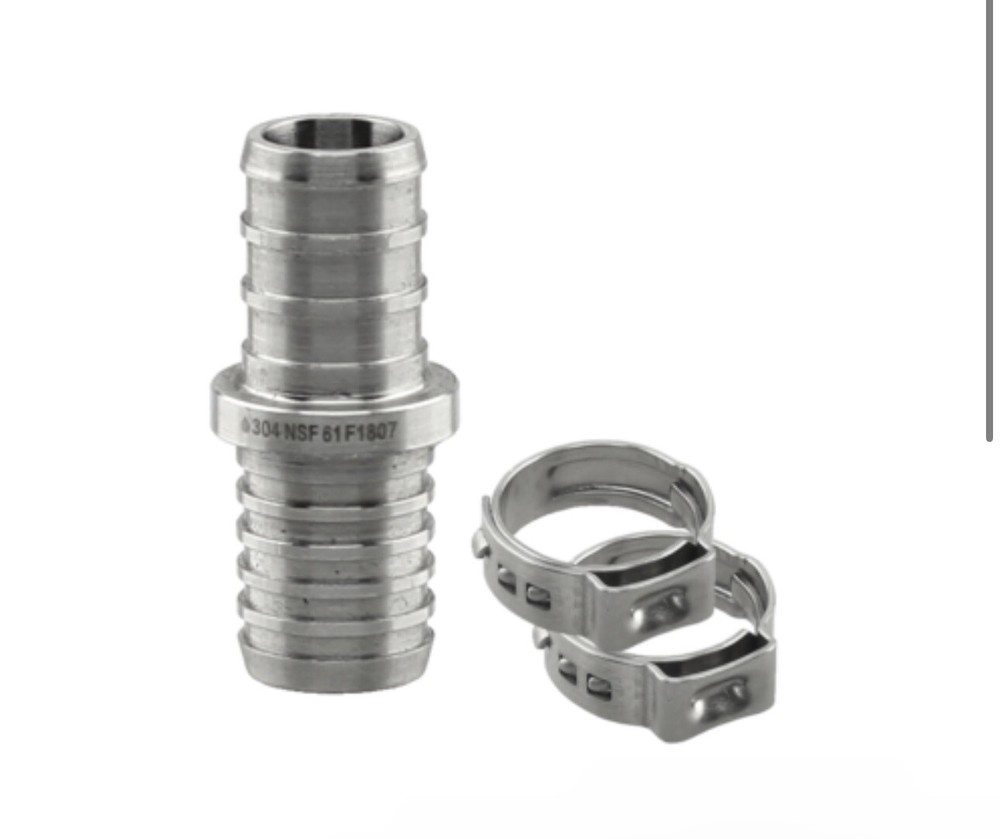 (25) PlumbEeze Industries 1/2 PB Coupling