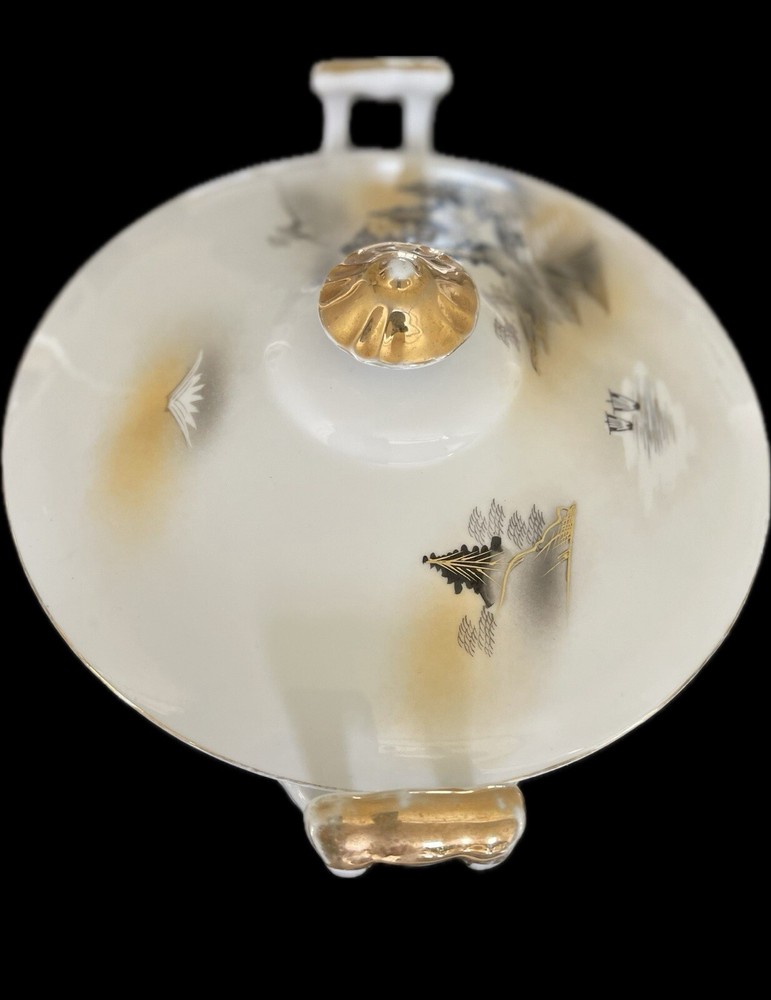 Vintage Kutani Serving Bowl