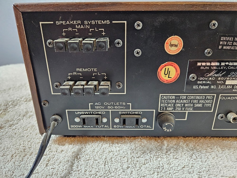 Marantz 2230 Stereo Receiver- Hear It Play!