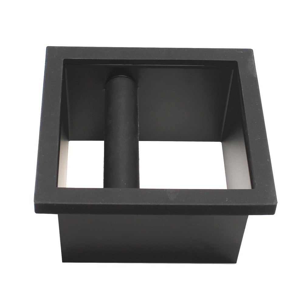 Espresso Coffee Ground Knock Box Chute Bottomless Knocking Residue Box Rectangle