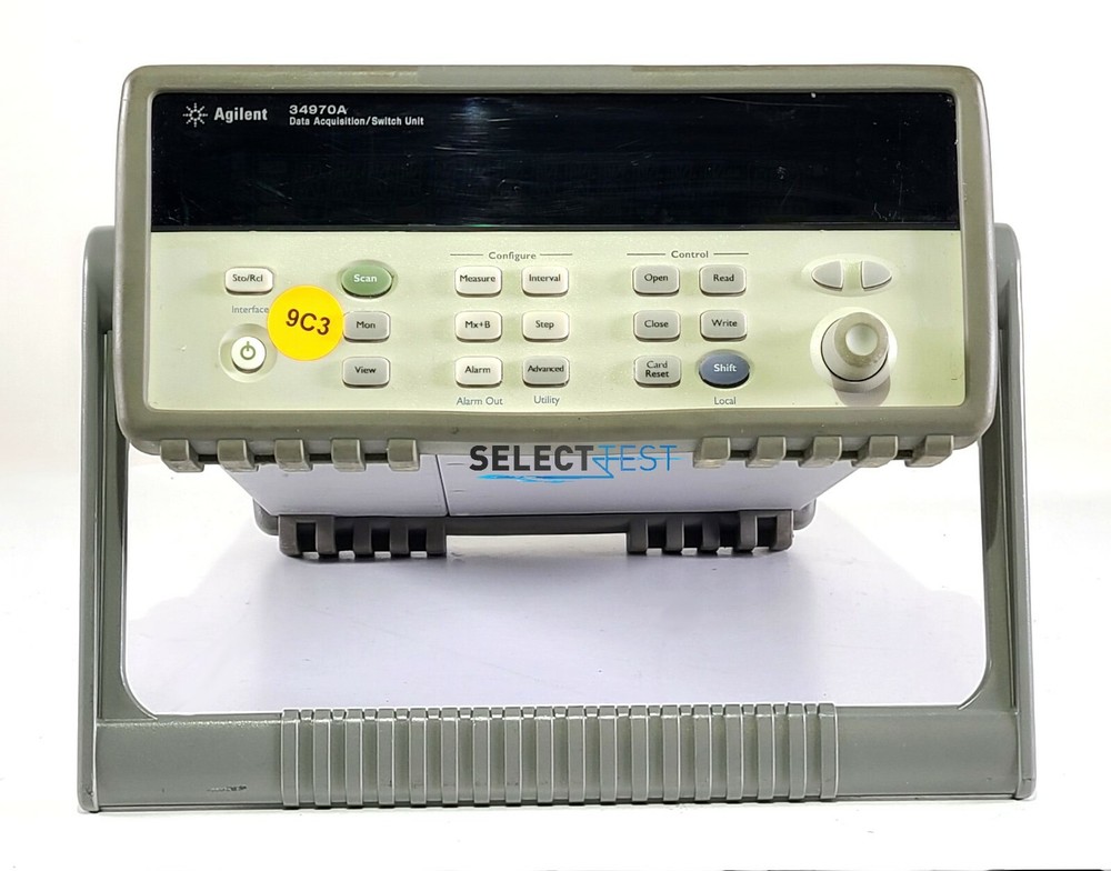 AGILENT 34970A DATA ACQUISITION UNIT WITH 3 X 34902A MODULES *LOOK* (REF 414G)