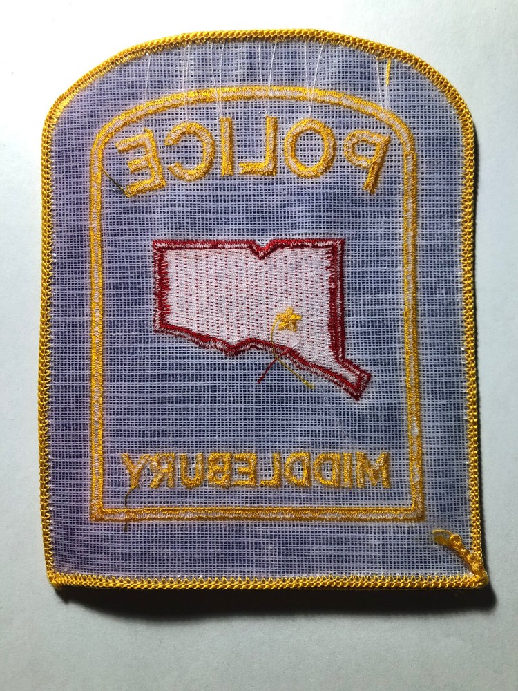 Middlebury Massachusetts Police Patch