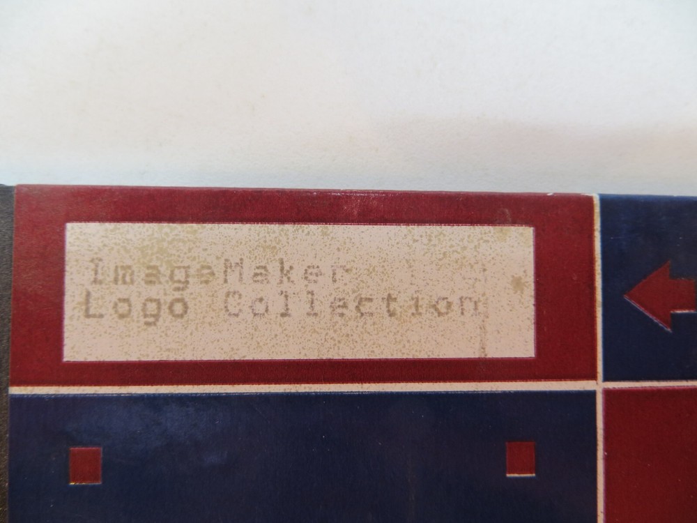 ARTS & LETTERS ImageMaker Logo Collection 1989 Computer 3.5" Floppy Disk