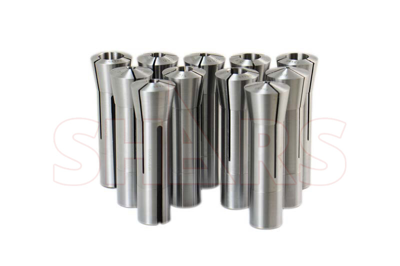 SHARS 11 Piece Precision R8 Collet Set 1/8 to 3/4 by 16ths .0006" TIR NEW #[
