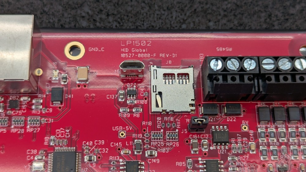 Mercury Security LP1502D Intelligent Controller Board - Untested, Sold for Parts