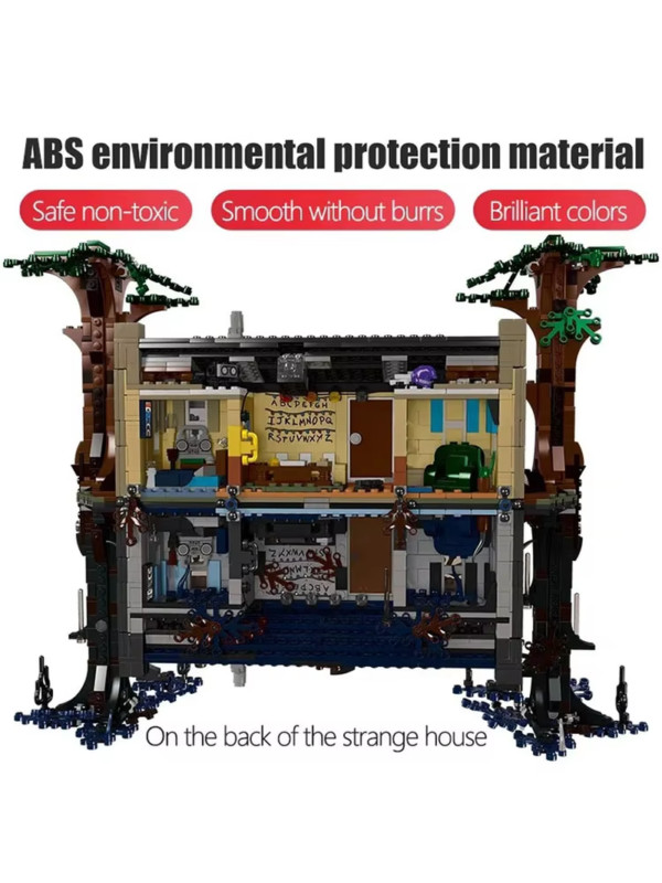 2287Pcs Stranger Things the Upside down Building Blocks Model Brick Kit MOC