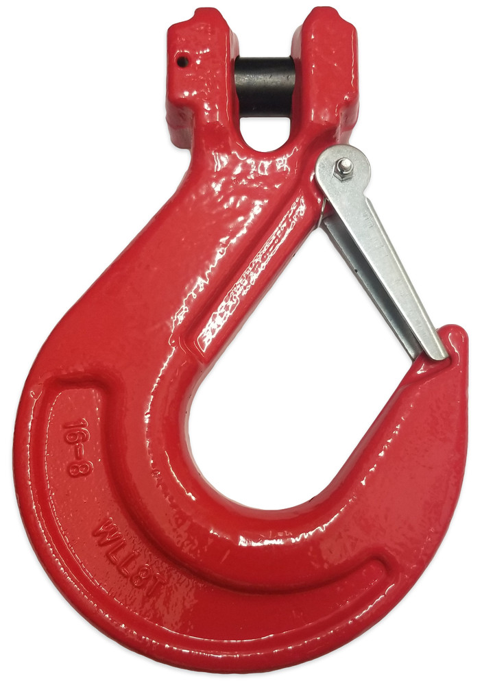 5/8" Clevis Sling Hook w/ Latch (WLL 8 tons)