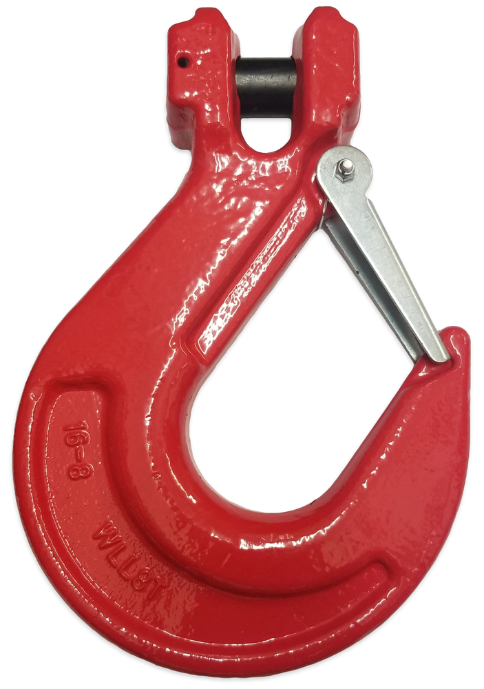 5/8" Clevis Sling Hook w/ Latch (WLL 8 tons)
