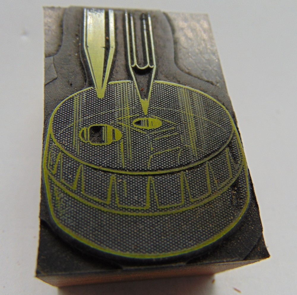 Printing Letterpress Printers Block School Pencil Sharpener
