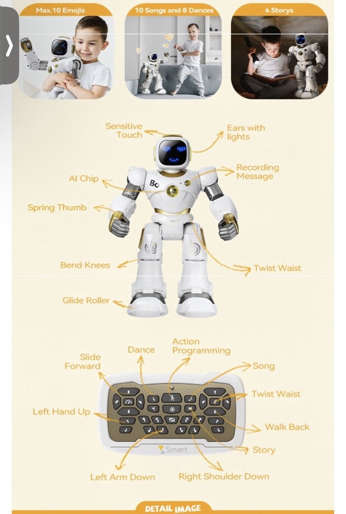 Ruko Smart Carle Smart Robot Toy