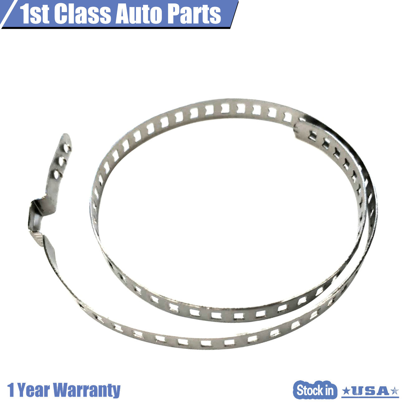 10 Pcs Universal Adjustable Axle CV Joint Boot Crimp Clamps Large&Small Kits