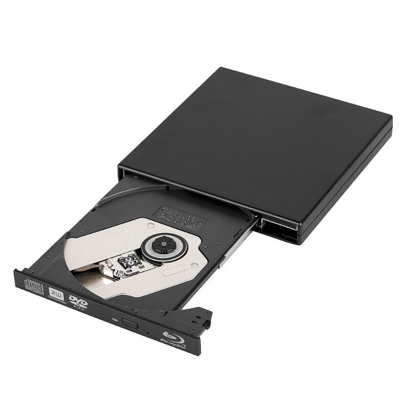External Blu-Ray Player BD Combo Drive DVD Burner USB Power for Laptop Computer