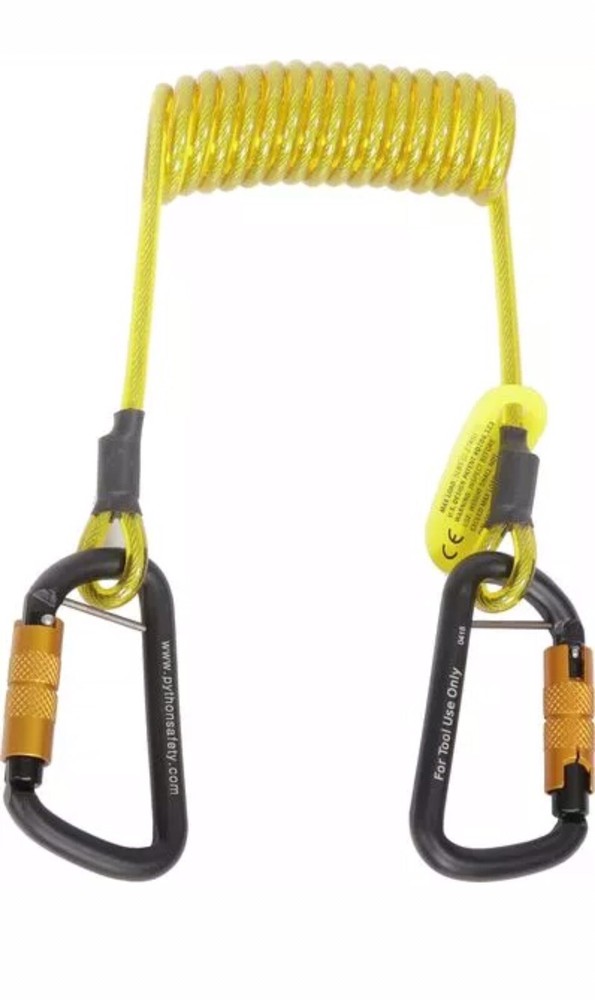 Safety Hook Coil Tether 5 lb DBI SALA 1500064 DBI Python