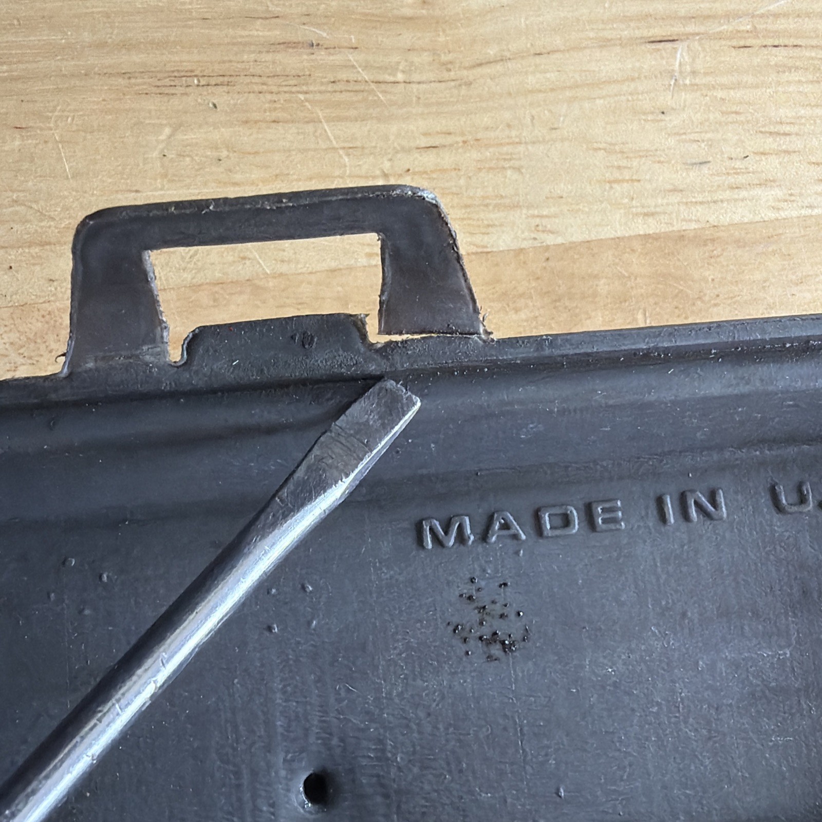 Craftsman Crown Logo Permanex CASE ONLY 1/4" Drive Socket Wrench Set USA READ!