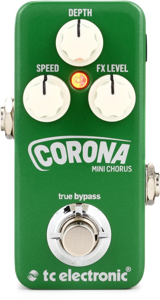 TC Electronic Corona Mini Chorus Pedal (3-pack) Bundle