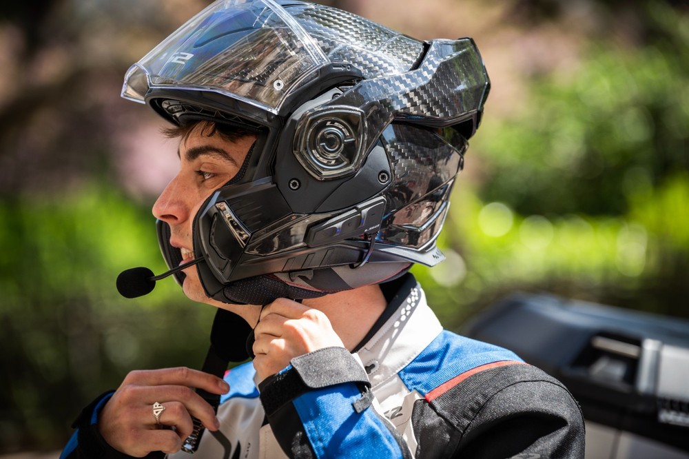 LS2 FF353 Intercom Bluetooth Spectrum Universal Motorcycle fits LS2 Rapid II