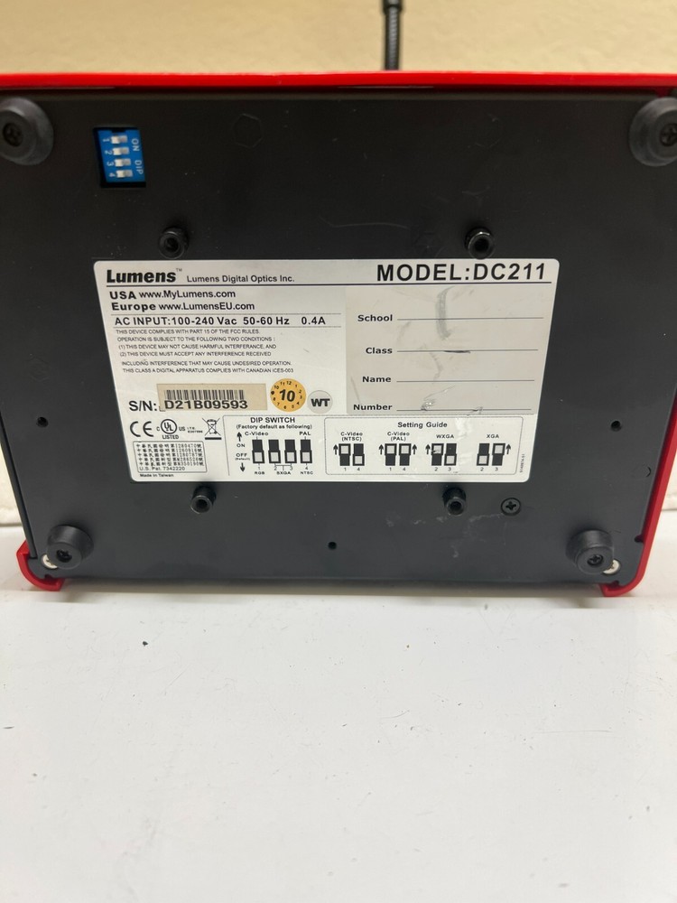 Lumens DC211 Ladibug Document Camera Visual Presenter