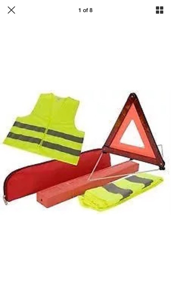 2 x Car Warning Triangle Sets BARGAIN