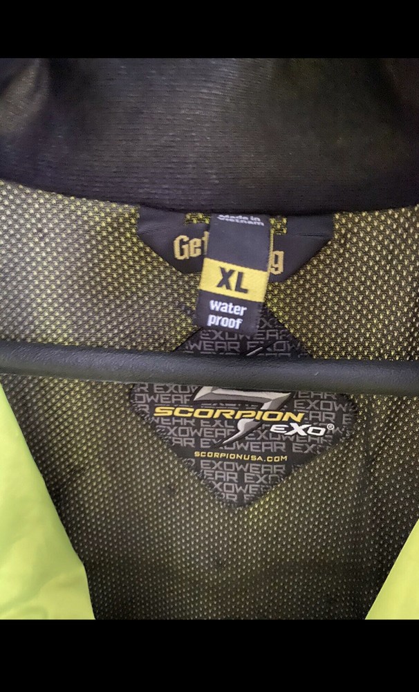 Scorpion Hi-viz Rain Jacket