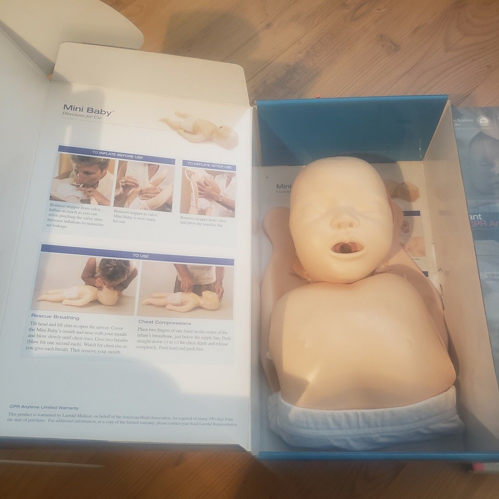 American Heart Association Infant CPR Anytime Personal Learning Program DVD