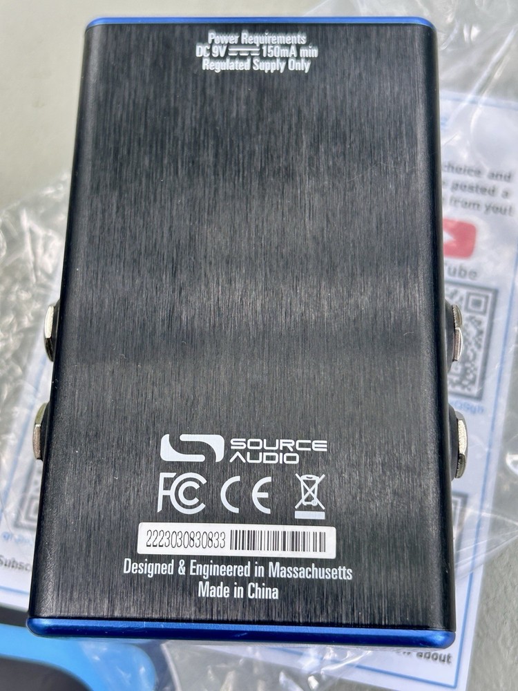 Source Audio One Series Gemini Guitar Pedal Versatile Chorus Phaser Flanger