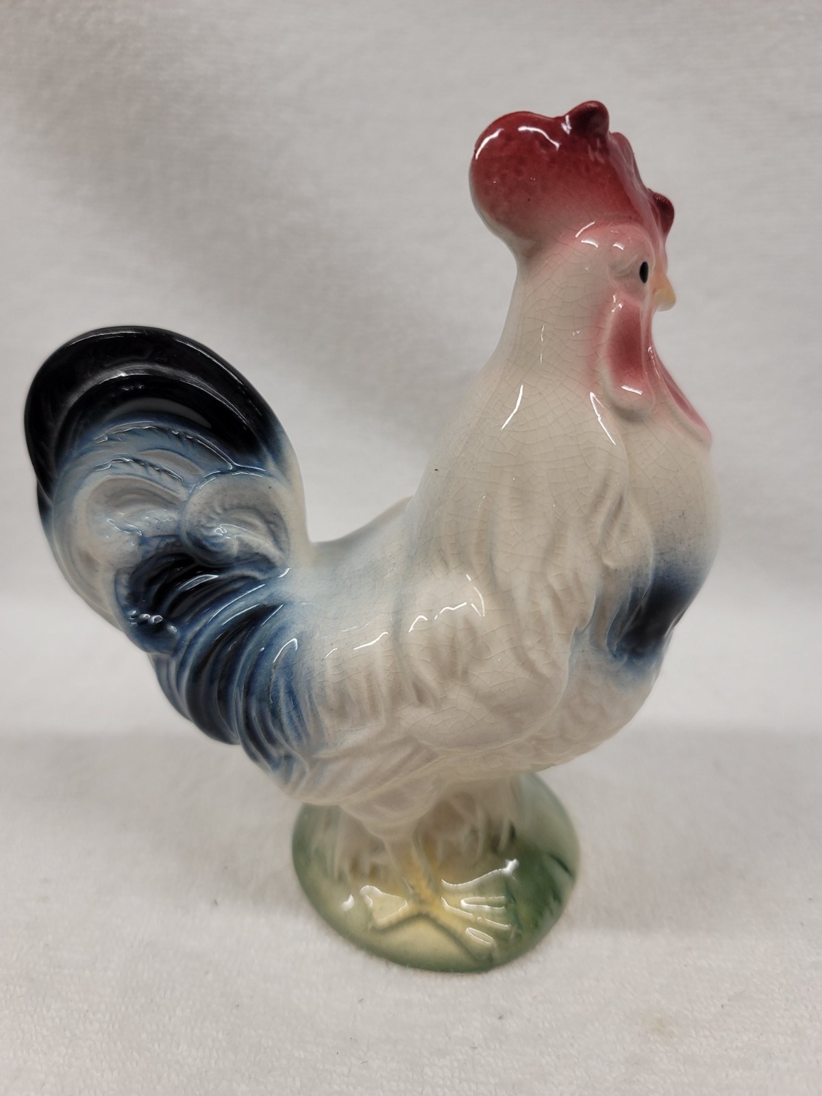 6" B/W ROOSTER (RARE) BY ROYAL COPLEY, ROYAL WINDSOR, SPAULDING
