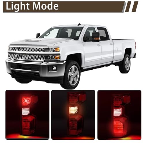 Tail Light Assembly Compatible With 2019-2024 Right Passenger Side Halogen Type