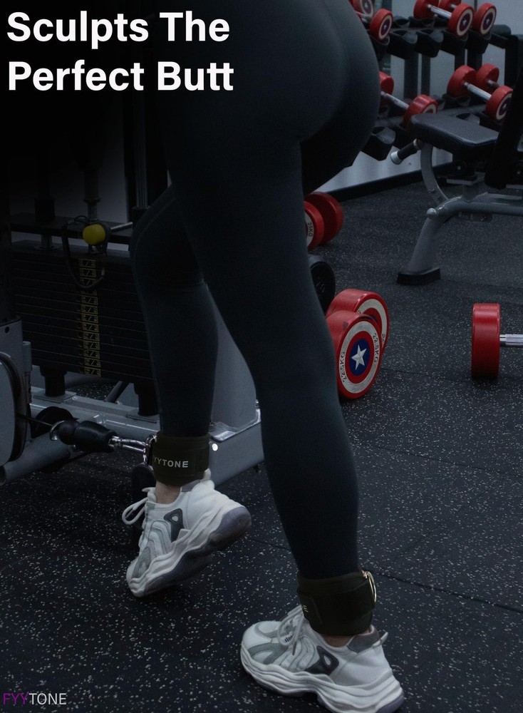 Ankle Strap(Pair) for Cable Machine, Ankle Cuff for Kickbacks, Leg Extensions...