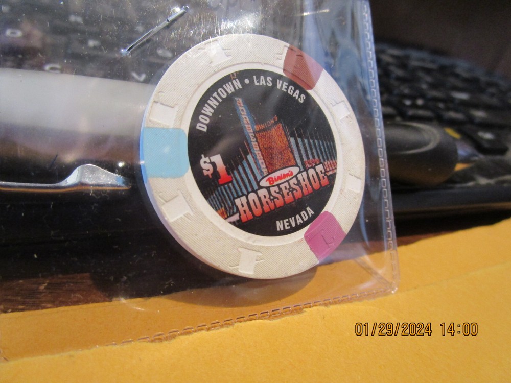 Horseshoe 1 Dollar Chip Mint State +++++