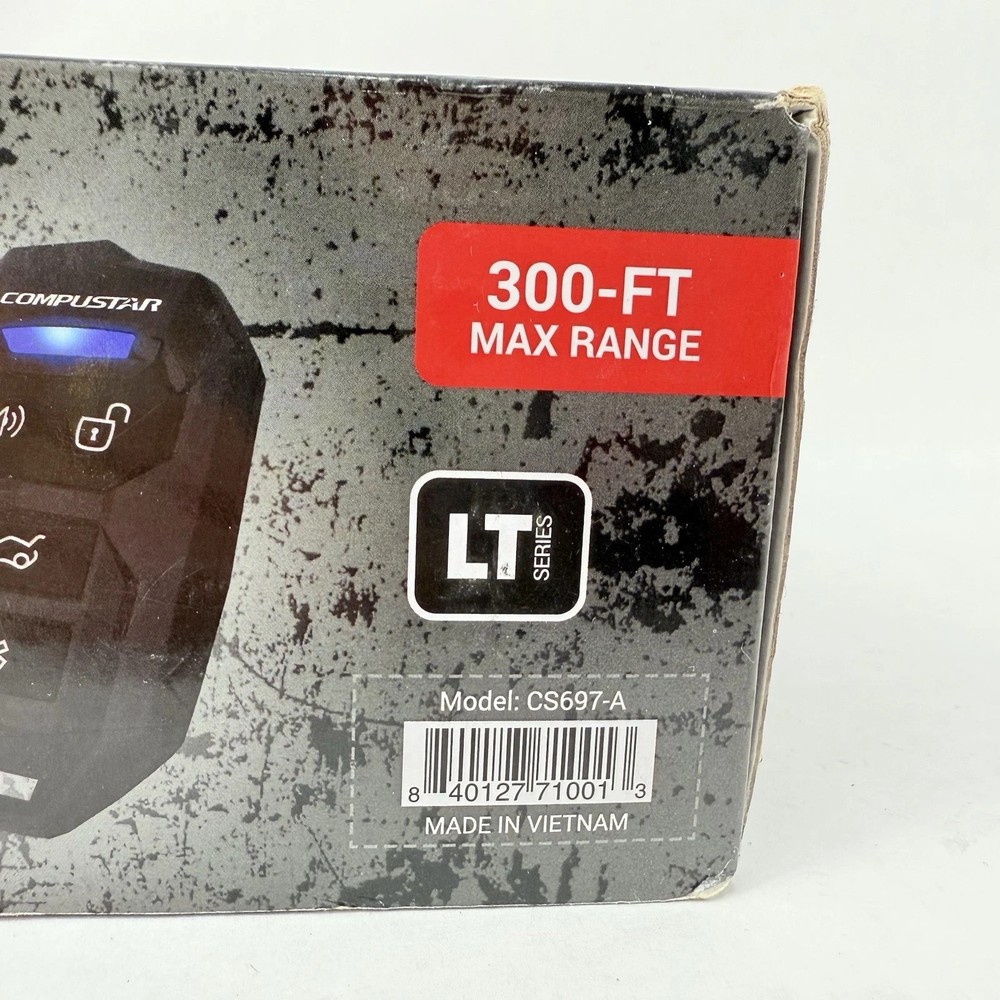 Compustar CS697-A All-in-One 1-Way Security System Car Alarm Systems 697A