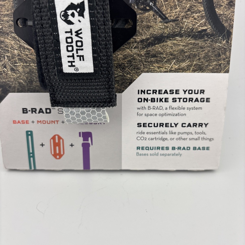Wolf Tooth Components B-RAD Accessory Strap Mount Cycling Accessory Holder Mini