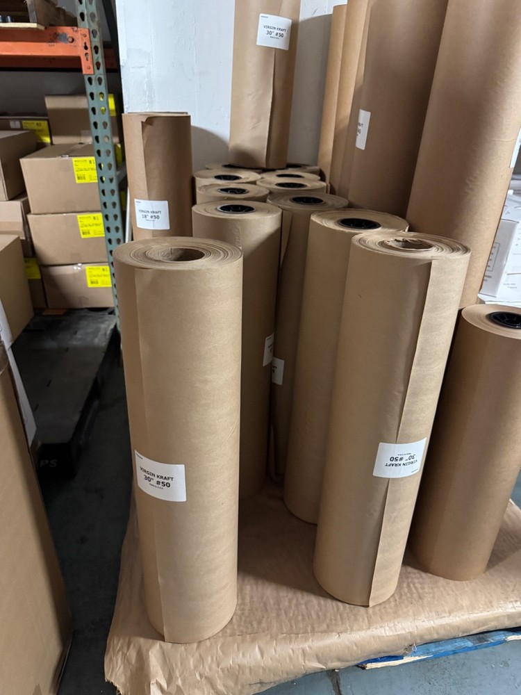 30"x 550 Ft #50 Kraft Rolls
