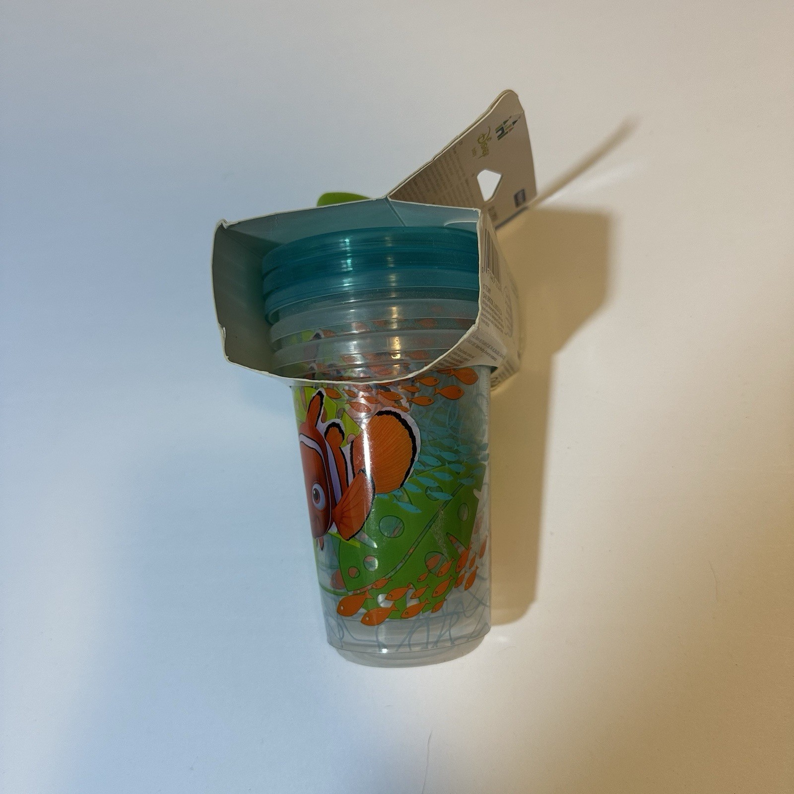 Disney Baby 1st Years Take & Toss Travel Sippy Cups Nemo And Friends New 3Pcs