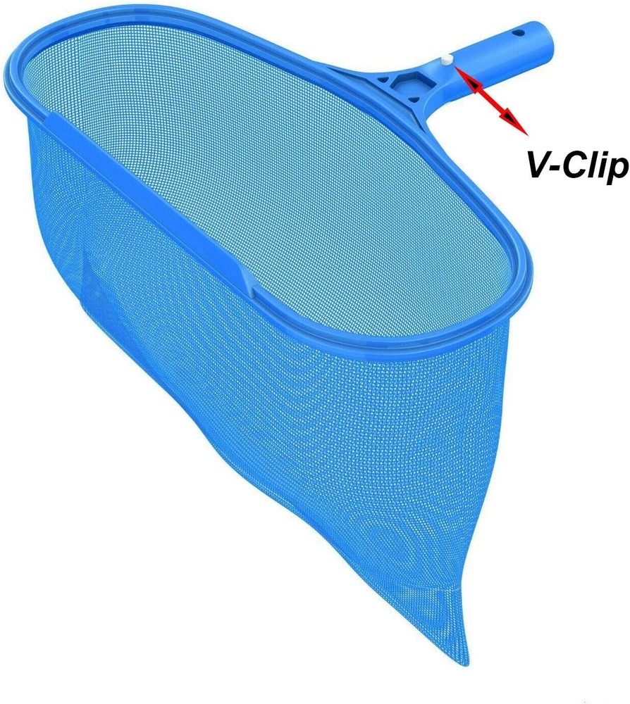 Versatile 6 Pack Butterfly Clips for Pool Maintenance - Durable Plastic Design
