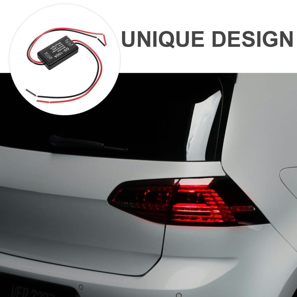 2pcs Flash Strobe Controller Car Flasher Module for Brake Light Tail Stop Light