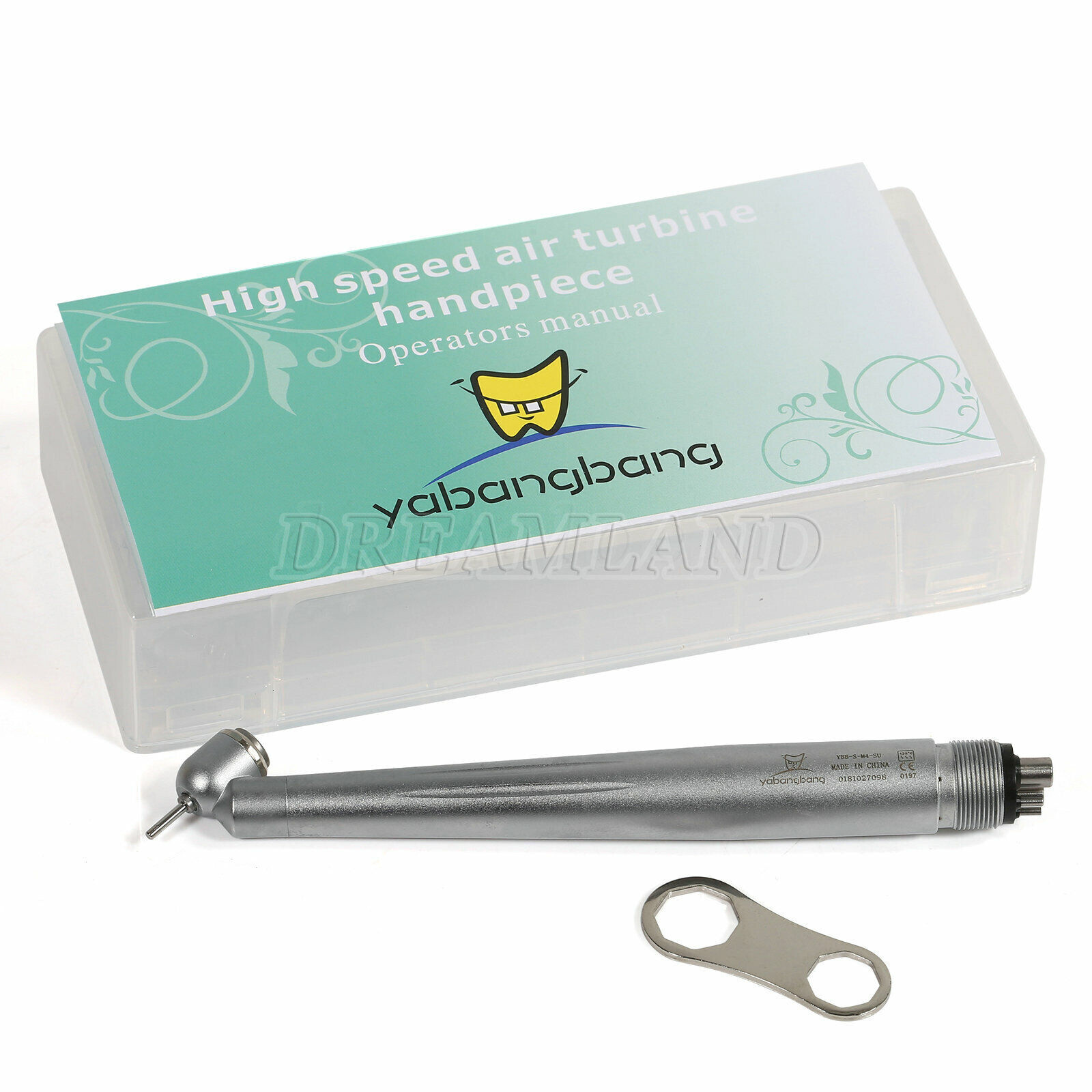 1-10 NSK Style Dental 45 Degree Surgical High Speed Handpiece Push Button 4Hole