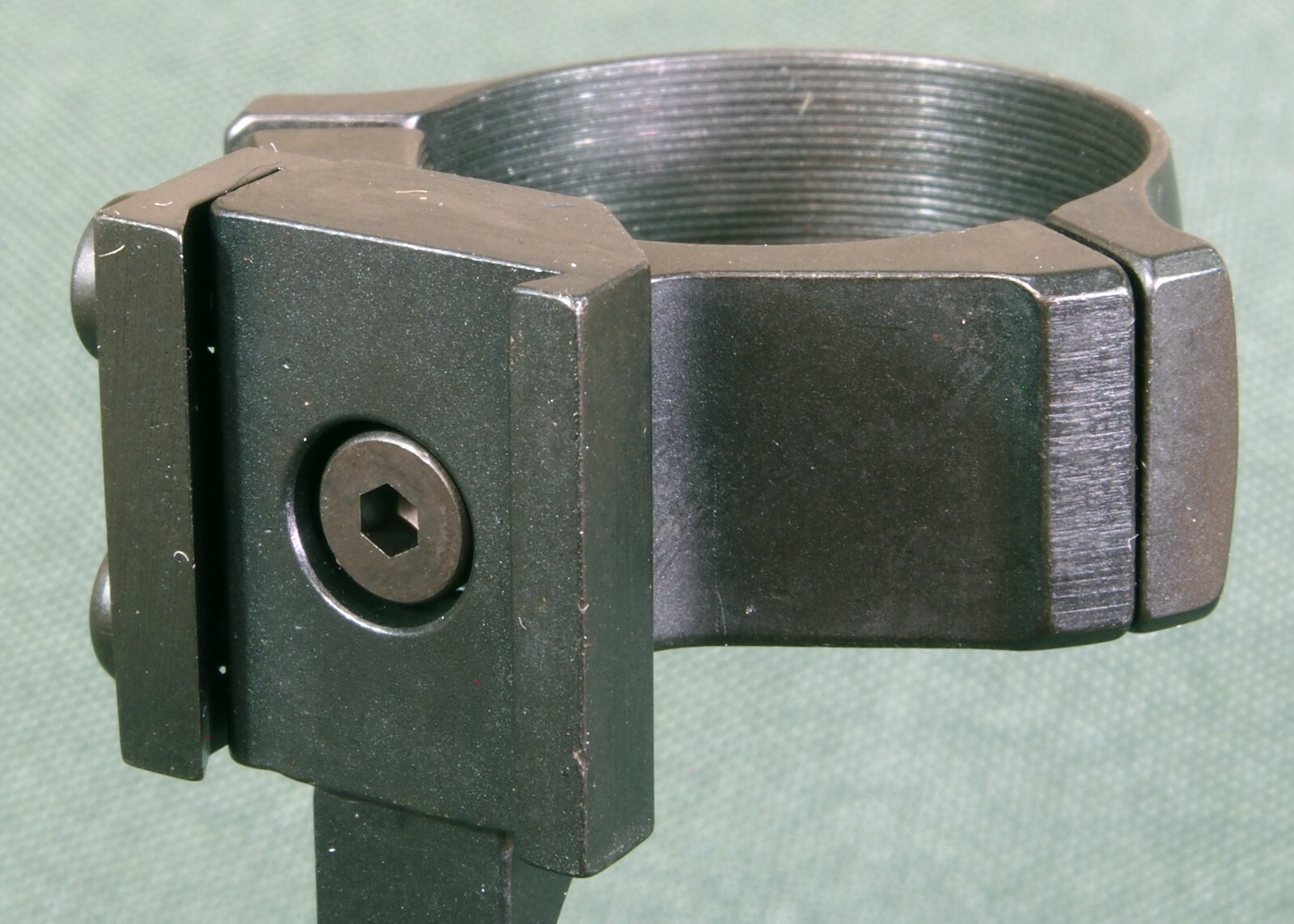 BRNO #2 scope mounts, 1 PIECE, 1 inch rings, Quality STEEL BLUE.