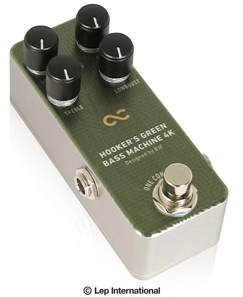 One Control Hooker's Green Bass Machine 4K