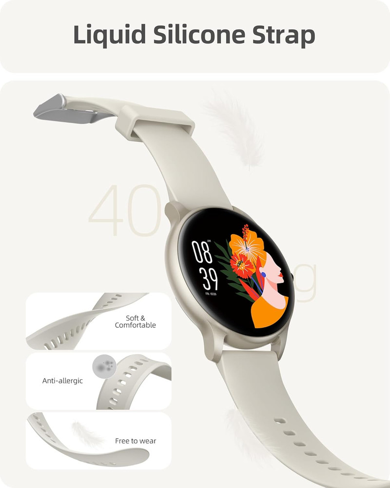 round Smart Watch PSSW9B Bundle with PS01SL