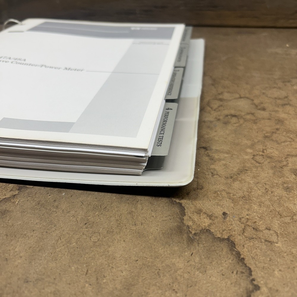 HP 5347A/48A Microwave Counter/power Operating Programming Manual