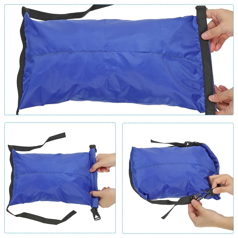 Compression Stuff Sack, S Waterproof Sleeping Bag Storage Sack, Blue