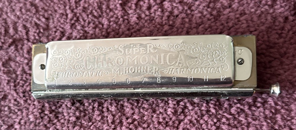 Vintage Super R Chromonica M. Hohner Harmonica